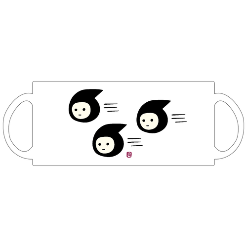 しのび三連星 定番マグカップ