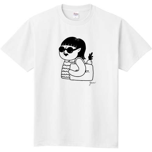 Kaimono Girl(BLACK) 定番Ｔシャツ