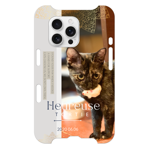 機種、写真、文字の差し替え対応スマホハードケース iPhone16 Pro