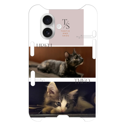 機種、写真、文字の差し替え対応スマホハードケース iPhone16