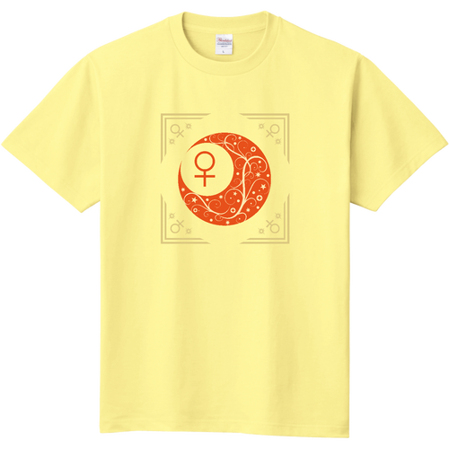 オリエンタルな月と金星と。ー金星額Ver. ／定番T 定番Ｔシャツ