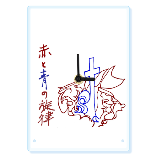  アクリル置き時計