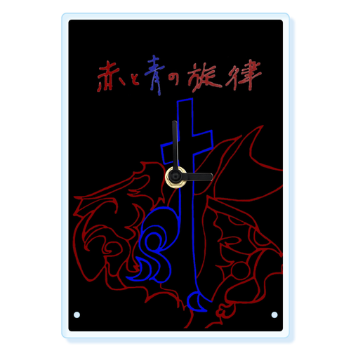  アクリル置き時計