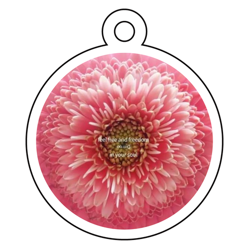 ffaf菊 アクリルキーホルダー　丸型 (4cm)