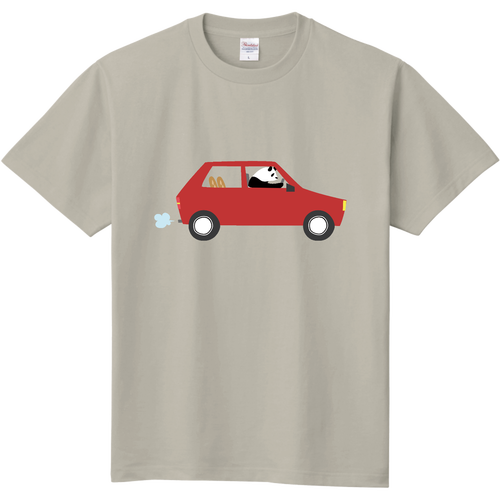 パンダパン　赤 定番Ｔシャツ