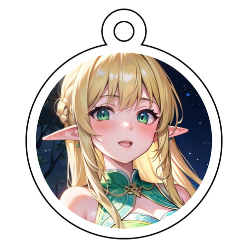 ZORA×EME-BLA キーホルダー3 アクリルキーホルダー　丸型 (4cm)