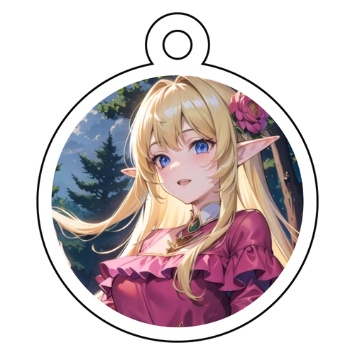 ZORA×EME-BLA キーホルダー１ アクリルキーホルダー　丸型 (4cm)