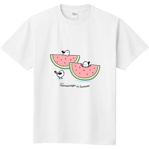 シマエナガの夏 定番Ｔシャツ