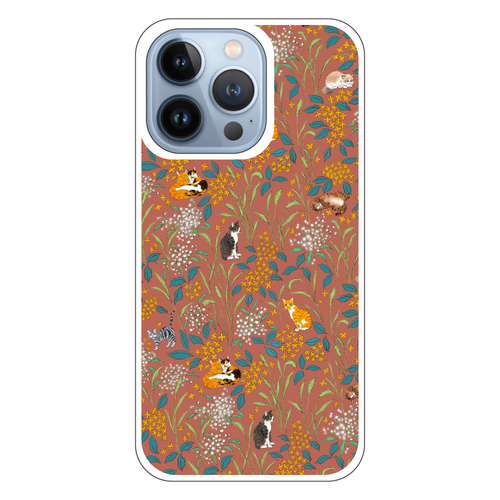 キンモクセイ( brown)／iPhoneクリアケース iPhone13 Pro (透明) 