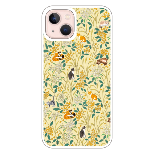 キンモクセイ(yellow)／iPhoneクリアケース iPhone13 (透明) 