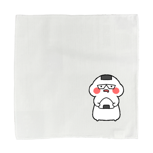 おにぎりコゾウ〜まぁさんver 接触冷感 高発色 全面印刷 クールウォッシュタオル