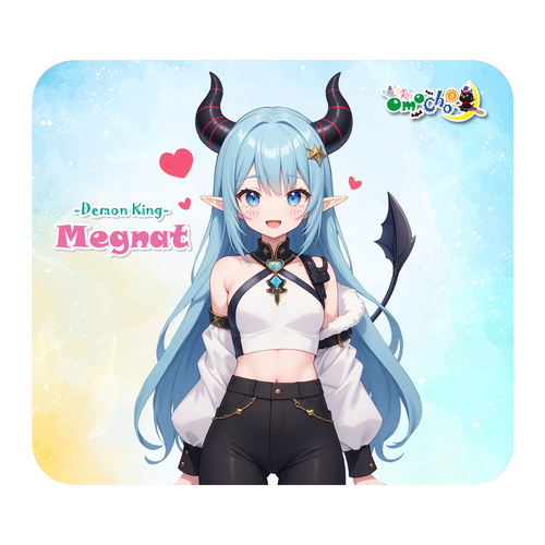 「Megnat」レザーマウスパッド（スクエア） レザーマウスパッド（スクエア）