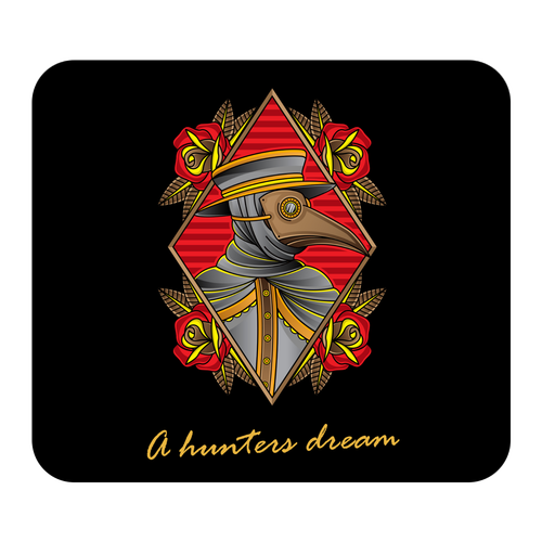 「カウ02」レザーマウスパッド（スクエア） レザーマウスパッド（スクエア）