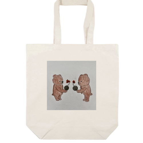 じゃん　けん　BOM！！！ オーガニックコットンキャンバストート（M）