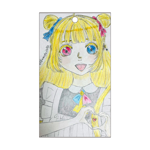 くもふじのオリジナルイラスト　短冊型アクリルキーホルダー (W40mm H70mm 短冊型アクリルキーホルダー (W40mm H70mm)