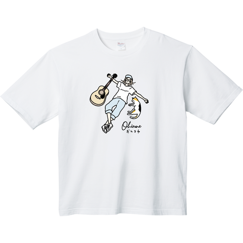 猫ちゃんとお昼寝 CO ヘビーウェイト ビッグシルエットTシャツ