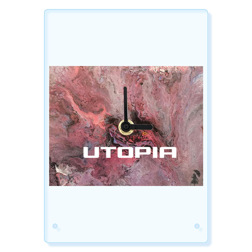 不死の呪い(UTOPIA) アクリル置き時計
