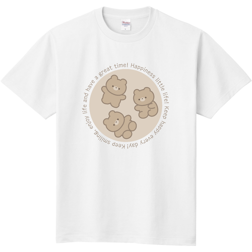 Keep happy every day! 定番Ｔシャツ