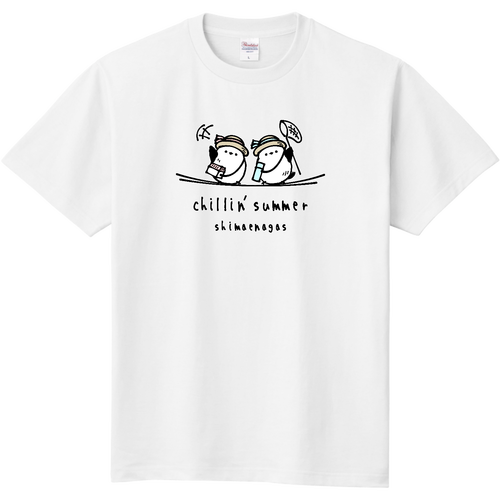 夏休み シマエナガ君 定番Ｔシャツ