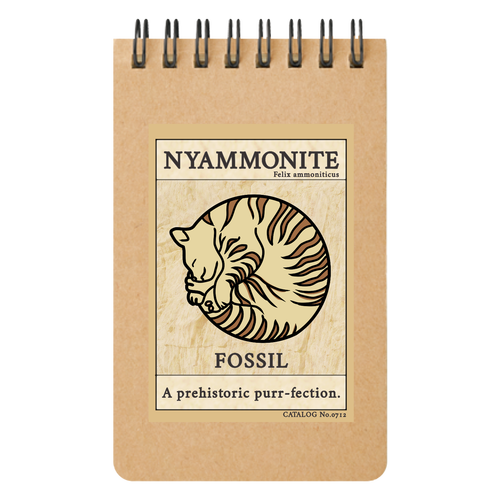 NYAMMONITE リサイクルＡ７リングメモ　ナチュラル