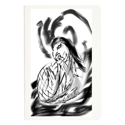 無病息災祈願　アマビエ ハードカバーA5ノート