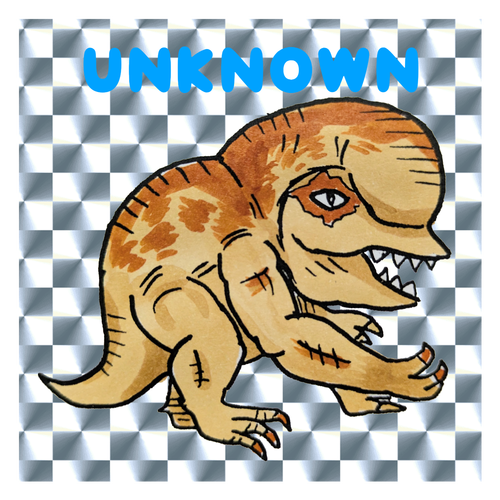 UNKNOWN キラキラシール　シルバー（10枚組）