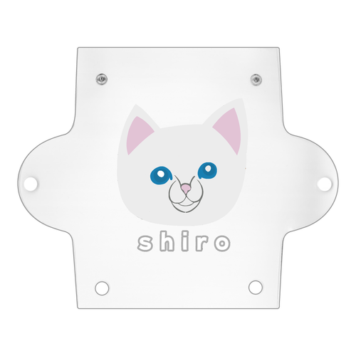 しろねこちゃん PVC マルチケース