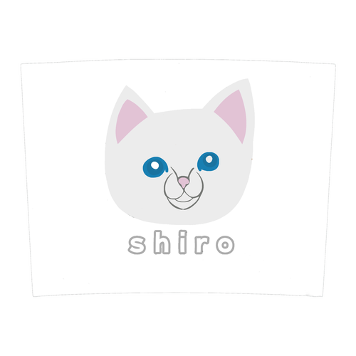 しろねこちゃん カスタムデザインステンレスボトル 220ml