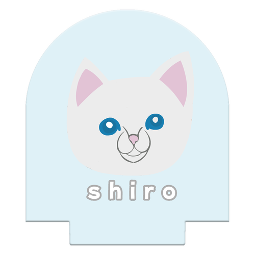 しろねこちゃん ライティングスタンドミニ(釣鐘)