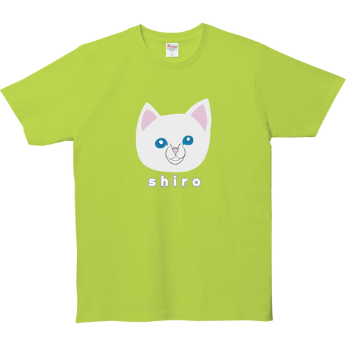 しろねこちゃん 5.0オンス ベーシックTシャツ