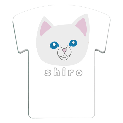 しろねこちゃん ユニフォーム型モバイルバッテリー