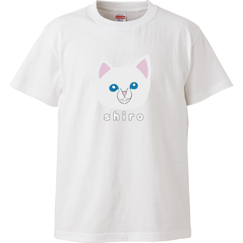 しろねこちゃん 【EVENT_OR】 ハイクオリティー Tシャツ