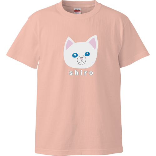 しろねこちゃん ハイクオリティーTシャツ