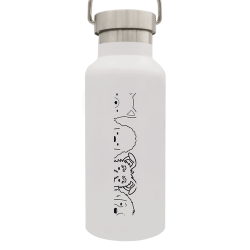 つぶらなドッグズサーモボトル メタルハンドルサーモボトル