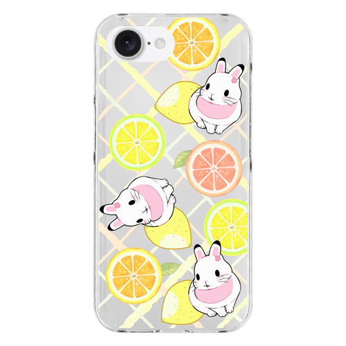 【オリラボ限定】「Lemon」スマホケース iPhone16e (透明)(ハードケース)