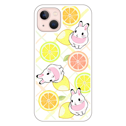 【オリラボ限定】「Lemon」スマホケース iPhone13 (透明) 