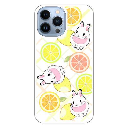 【オリラボ限定】「Lemon」スマホケース iPhone13 Pro Max (透明) 
