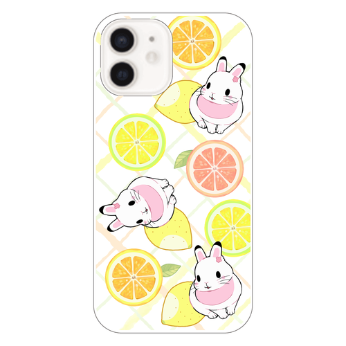 【オリラボ限定】「Lemon」スマホケース iPhone12（透明）