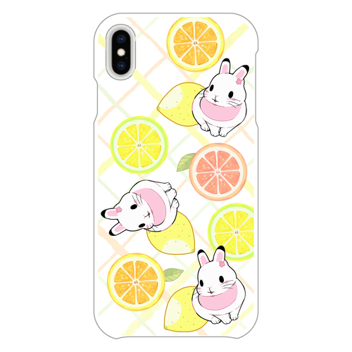【オリラボ限定】「Lemon」スマホケース iPhoneXsMAX(透明)