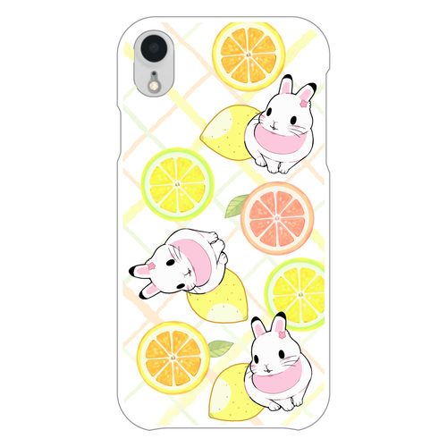 【オリラボ限定】「Lemon」スマホケース iPhoneXR(透明)