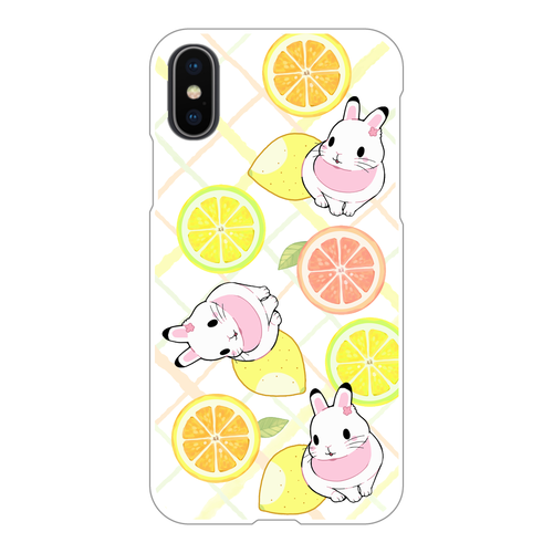 【オリラボ限定】「Lemon」スマホケース iPhoneX/Xs(透明)