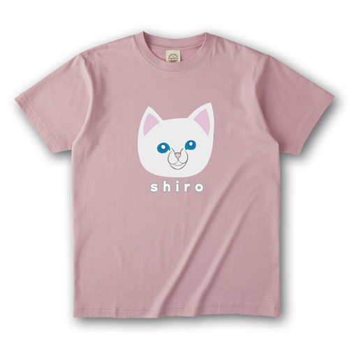 しろねこちゃん オーガニックコットンTシャツ