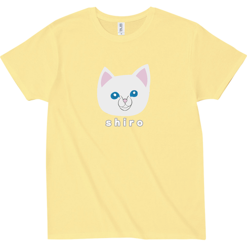 しろねこちゃん スリムフィット Tシャツ