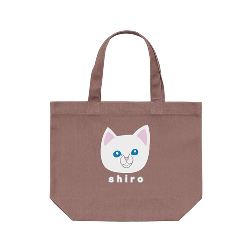 しろねこちゃん レギュラーキャンバストートバッグ(S)(フルカラー転写プリント)