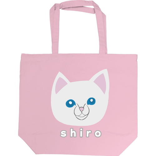 しろねこちゃん キャンバストート L