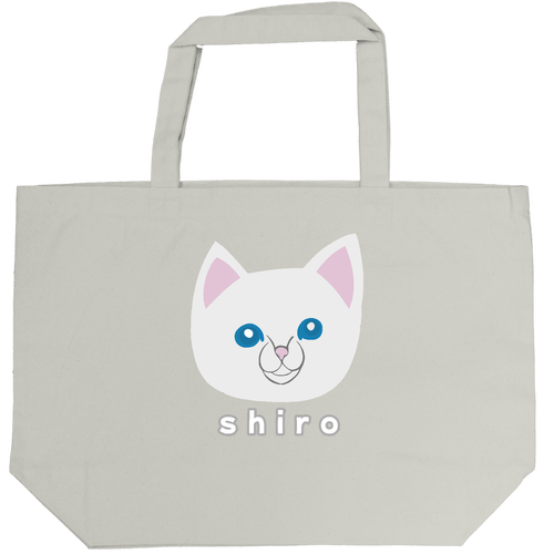 しろねこちゃん キャンバストート ML