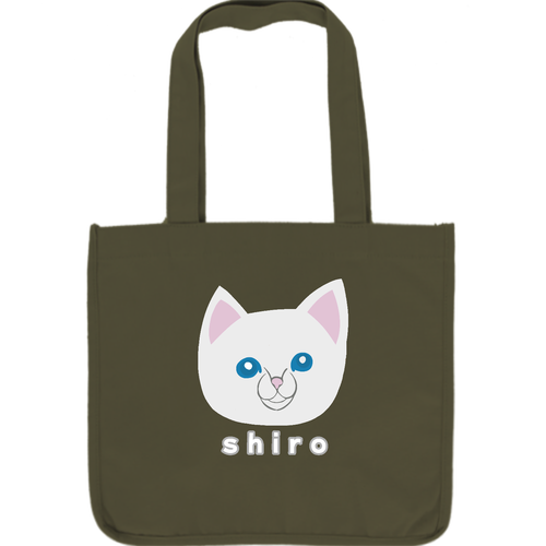 しろねこちゃん キャンバスホリデートート（M）