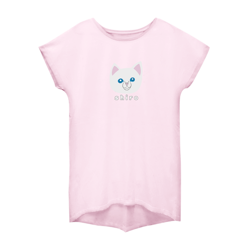 しろねこちゃん ウィメンズ ドルマン ワンピース