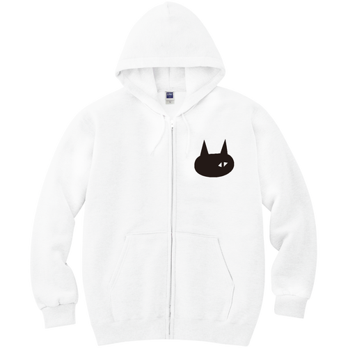 視線 軽量ジップアップパーカー