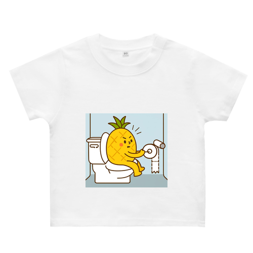 どすこいパイナポー　ヘビーウェイトベビーＴシャツ ヘビーウェイトベビーＴシャツ